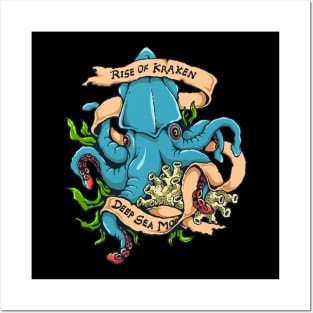 Rise of Kraken Posters and Art
